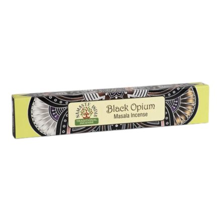 Namaste India Black Opium füstölő mintás doboza