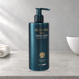 ZENHOME Harmony folyékony szappan, 250 ml, sötétkék pumpás flakonban