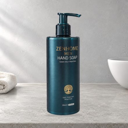 ZENHOME Harmony folyékony szappan, 250 ml, sötétkék pumpás flakonban