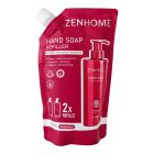 ZENHOME Happiness folyékony szappan utántöltő, 500 ml, pink kupakos tasakban