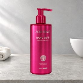 ZENHOME Happiness folyékony szappan, 250 ml, pink pumpás flakonban