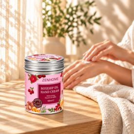 ZENHOME kézkrém, Csipkebogyó változat, 100 g